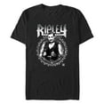 thumbnail image 1 of Men's WWE Ripley Black and White Photo Graphic Tee Black 2X Large, 1 of 5