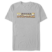 Mens WWE Royal Rumble Logo Graphic Tee Silver X Large