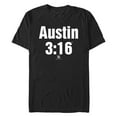 thumbnail image 1 of Men's WWE Stone Cold Steve Austin 3:16 White Logo Graphic T-Shirt, 1 of 4