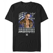 Men's WWE The Rock Hey Jabroni  Graphic Tee Black Large