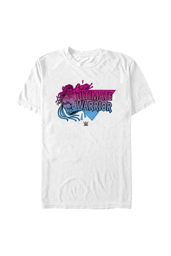 Men's WWE Ultimate Warrior Logo Graphic Tee White Large