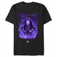 thumbnail image 1 of Men's WWE Undertaker Purple Flames Graphic Tee Black 2X Large, 1 of 10