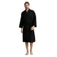 thumbnail image 1 of Men's Waffle Spa Bathrobe - Long, Lightweight, Absorbent, 1 of 4