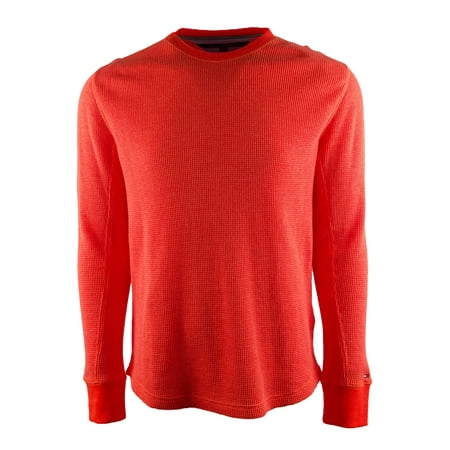 Men's Waffle Style Long Sleeve Shirt-PR-S