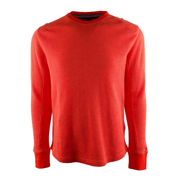 Men's Waffle Style Long Sleeve Shirt-PR-S