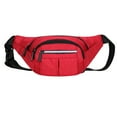 thumbnail image 1 of Men's Waistpack Outdoor Leisure Bag Multi-layer Zipper Running Sports Waistpack Chest Bag, 1 of 6