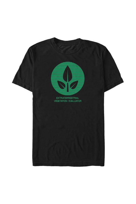 Men's Wall-E EVE Extraterrestrial Vegetation Evaluator Logo Graphic Tee Black 2X Big Tall