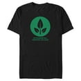 thumbnail image 1 of Men's Wall-E EVE Extraterrestrial Vegetation Evaluator Logo  Graphic Tee Black 3X Large, 1 of 3