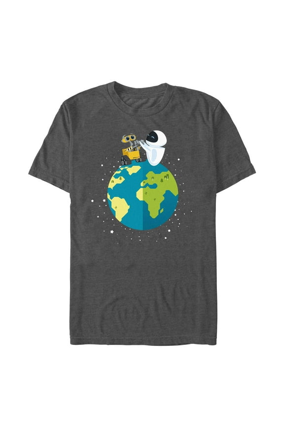Men's Wall-E Earth Day Eco Robots Graphic T-Shirt