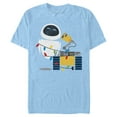 thumbnail image 1 of Men's Wall-E Eve Christmas Lights  Graphic T-Shirt, 1 of 4
