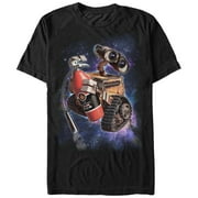 Men's Wall-E Fire Extinguisher Space  Graphic Tee Black X Large