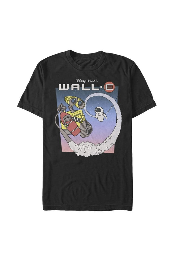 Men's Wall-E Retro Poster Graphic T-Shirt