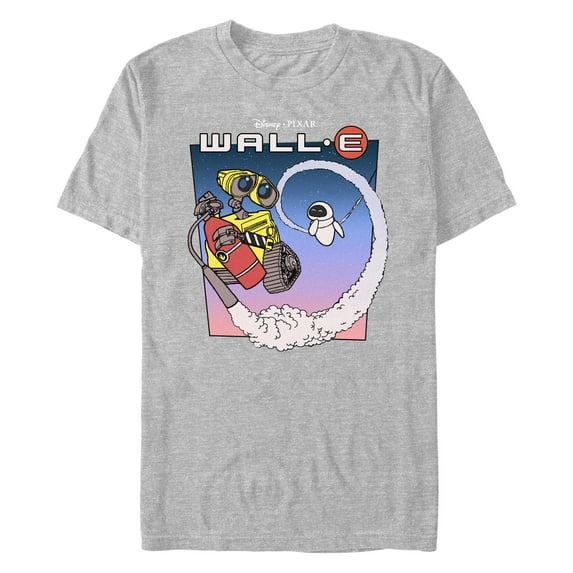 Men's Wall-E Retro Poster Graphic T-Shirt