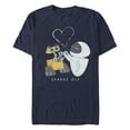 thumbnail image 1 of Men's Wall-E Valentine's Day EVE Sparks Fly  Graphic T-Shirt, 1 of 5