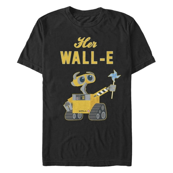 Men's Wall-E Valentine's Day Her Wall-E Graphic T-Shirt