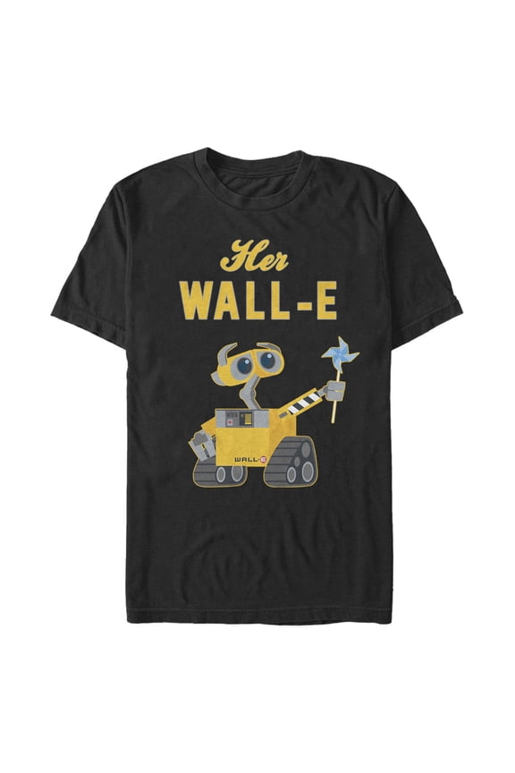 Men's Wall-E Valentine's Day Her Wall-E Graphic T-Shirt