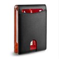 thumbnail image 1 of SYMMEXA Men's Wallet RFID Dollar Clip Multi-Slot Anti-Theft Wallet Microfiber Card Holder, 1 of 6