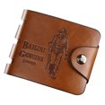 thumbnail image 1 of Men's Wallet Short Vertical Ultra-Thin Wallet Bank Card Card Case Small Wallet, 1 of 9