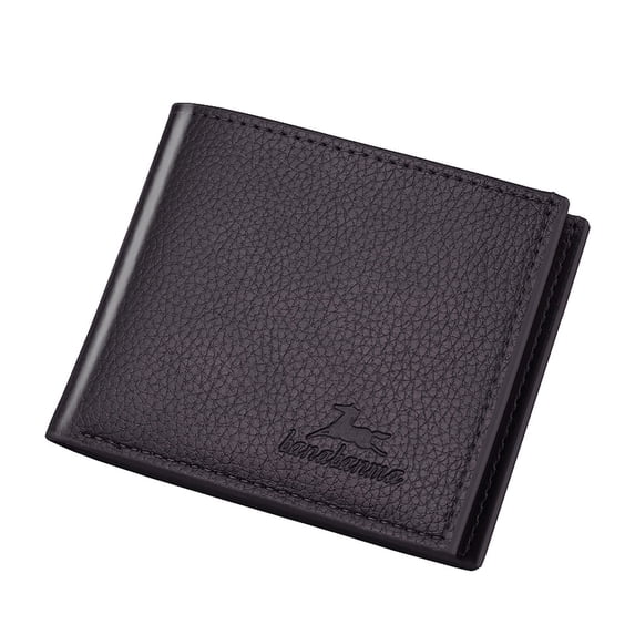Men's Wallet Short Vertical Ultra-Thin Wallet Bank Card Card Package Small Purse