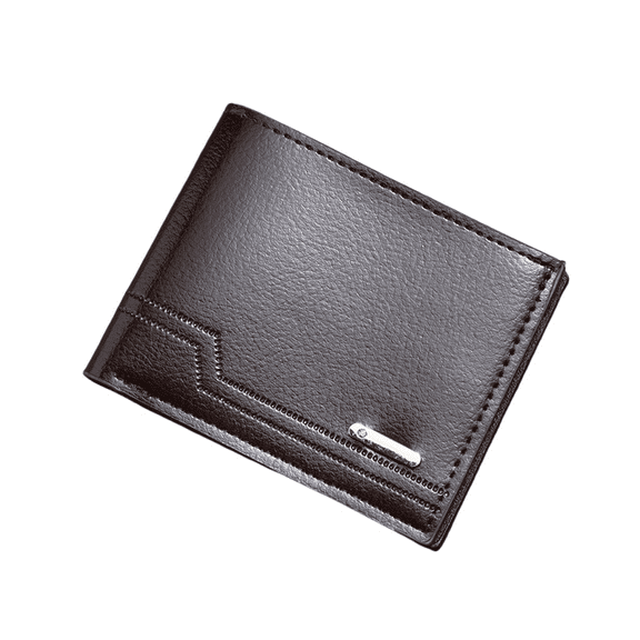 Men's Wallet, Soft Pu Leather,multi Slot Change Card Holder Wallet/4.5 * 3.5in