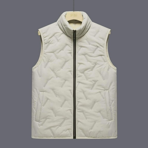 Men's Warm Down Cotton Vest-Fleece & Thickened