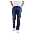 thumbnail image 1 of Men's Washed Straight Leg Stretch Jeans, 1 of 4