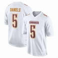 thumbnail image 1 of Men's Washington Daniels 5 White Fashion Stitched T-Shirts Sports Player Game Top, X-Large, 1 of 1