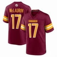 thumbnail image 1 of Men's Washington McLaurin 17 Red Stitched T-Shirts Sports Player Game Top, 3X-Large, 1 of 1