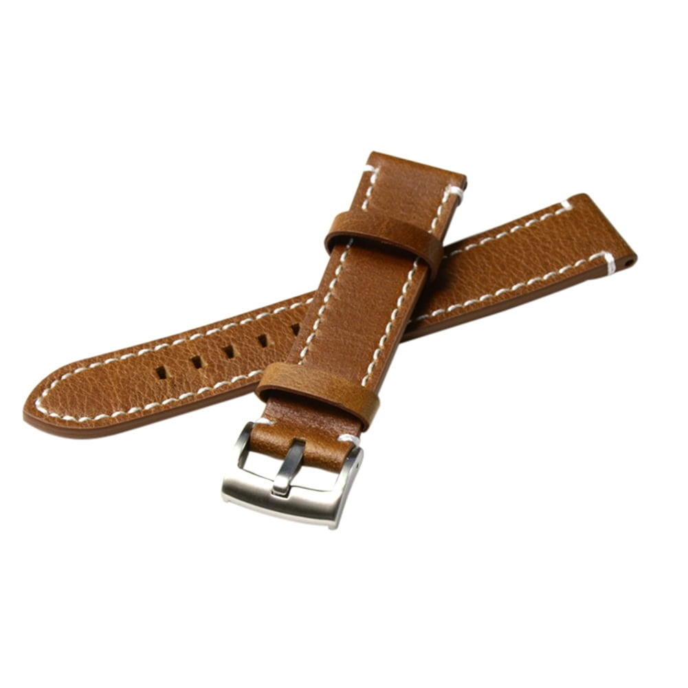 Men's Watch Bands, HandStitched Leather Watch Straps, Quick Release, 18mm 20mm 22mm