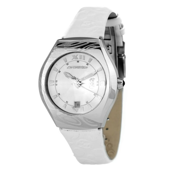 WATCH CHRONOTECH STAINLESS STEEL WHITE WHITE MEN CT7694M 02