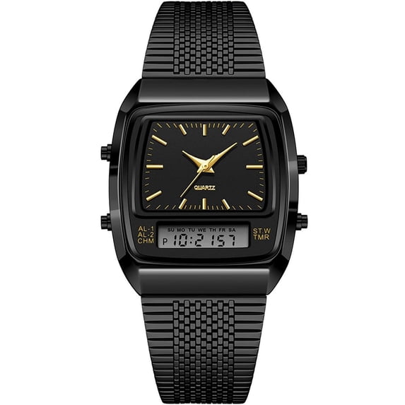 Men's Watch Fashion Analog Quartz Waterproof Watch Sport Multifunctional Wristwatch