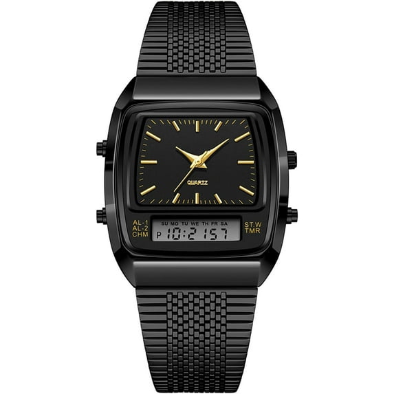 Men's Watch Fashion Analog Quartz Waterproof Watch Sport Multifunctional Wristwatch