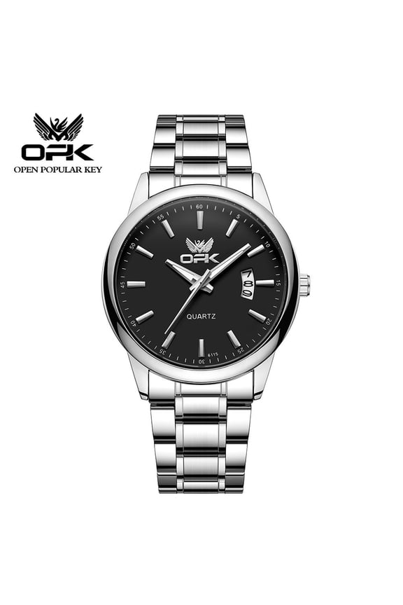 Men's Watch Fashion Calendar Quartz Watch Luminous Waterproof Men's Wristwatch