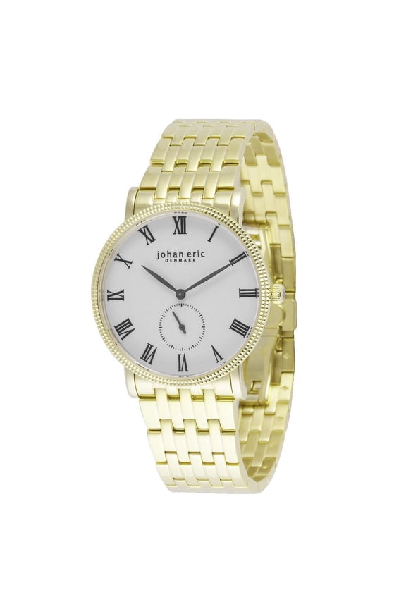 Men's Watch JE-H1000-02-001B Holstebro Seconds Subdial Yellow Gold IP