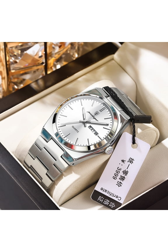 Men's Watch New Ultra-thin Waterproof Quartz Wristwatch
