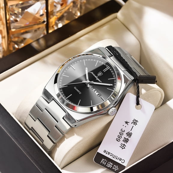 Men's Watch New Ultra-thin Waterproof Quartz Wristwatch