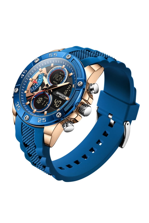 Men's Watch Waterproof Digital Sport Watch Military Digital Watches for men Alarm Back Light Classic Large face Watch