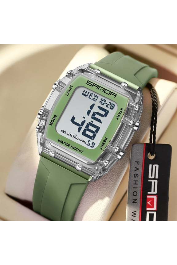 Men's Watch Waterproof Digital Sport Watch Military Digital Watches for men Alarm Back Light Classic Large face Watch