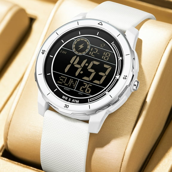 Men's Watch Waterproof Digital Sport Watch Military Digital Watches for men Alarm Back Light Classic Large face Watch