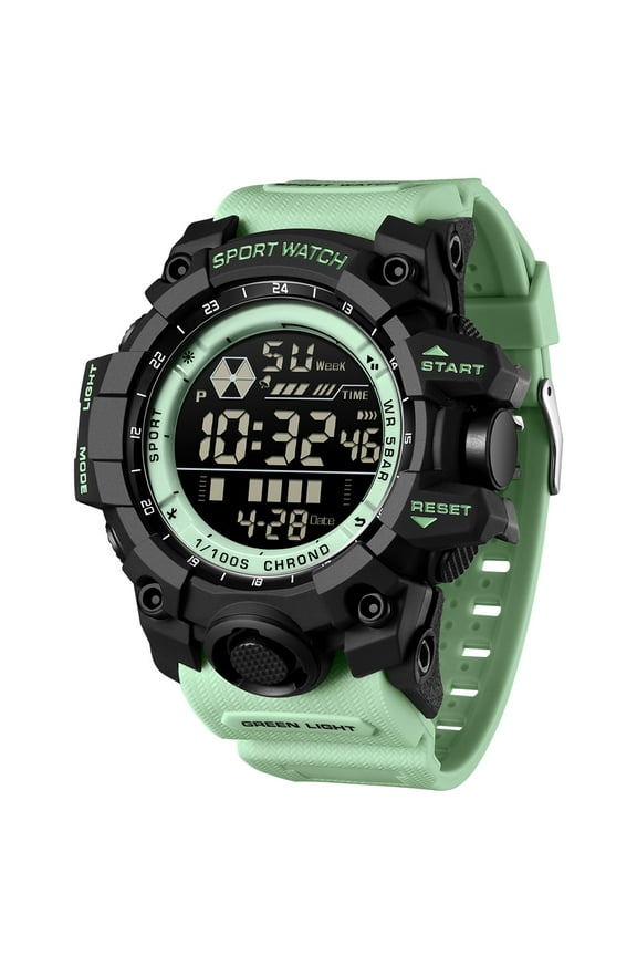 Men's Watch Waterproof Digital Sport Watch Military Digital Watches for men Alarm Back Light Classic Large face Watch