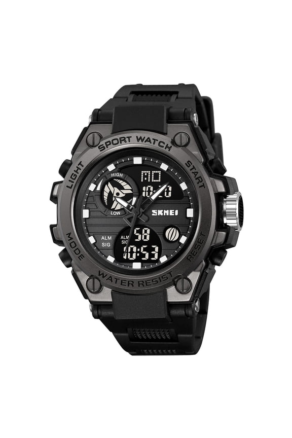 Men's Watch Waterproof Digital Sport Watch Military Digital Watches for men Alarm Back Light Classic Large face Watch