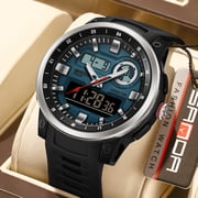 Mens Watch Waterproof Digital Sport Watch Military Digital Watches for men Alarm Back Light Classic Large face Watch