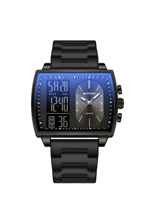 Men's Watch Waterproof Digital Sport Watch Military Digital Watches for men Alarm Back Light Classic Large face Watch