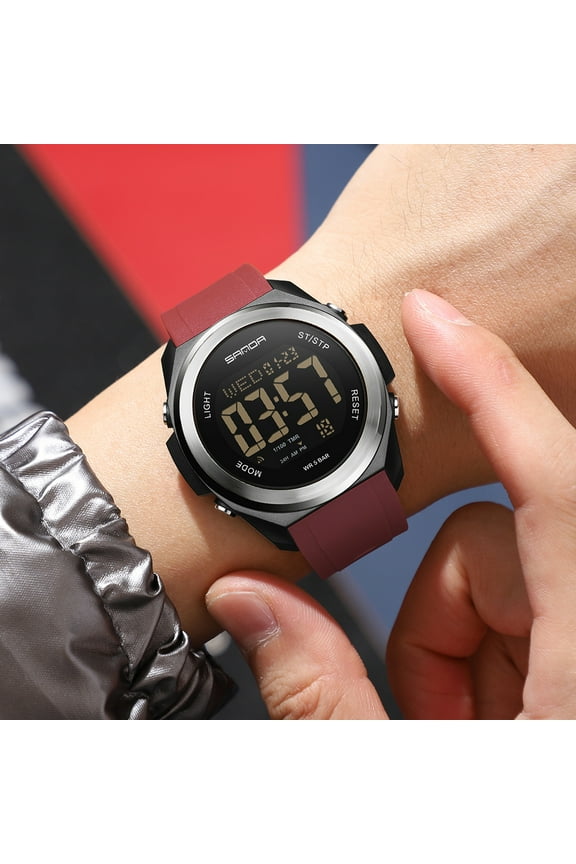 Men's Watch Waterproof Digital Sport Watch Military Digital Watches for men Alarm Back Light Classic Large face Watch