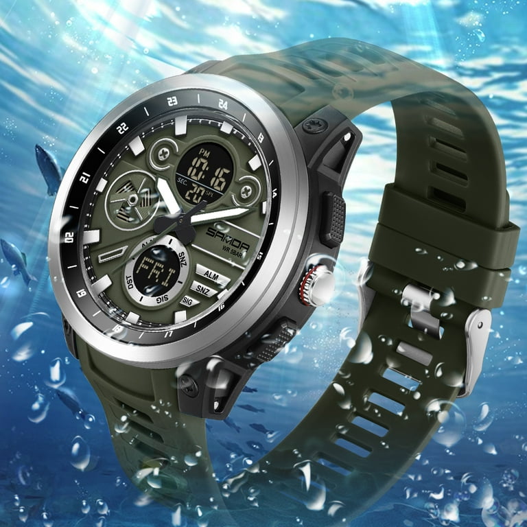 Men's Watch Waterproof Digital Sport Watch Military Digital