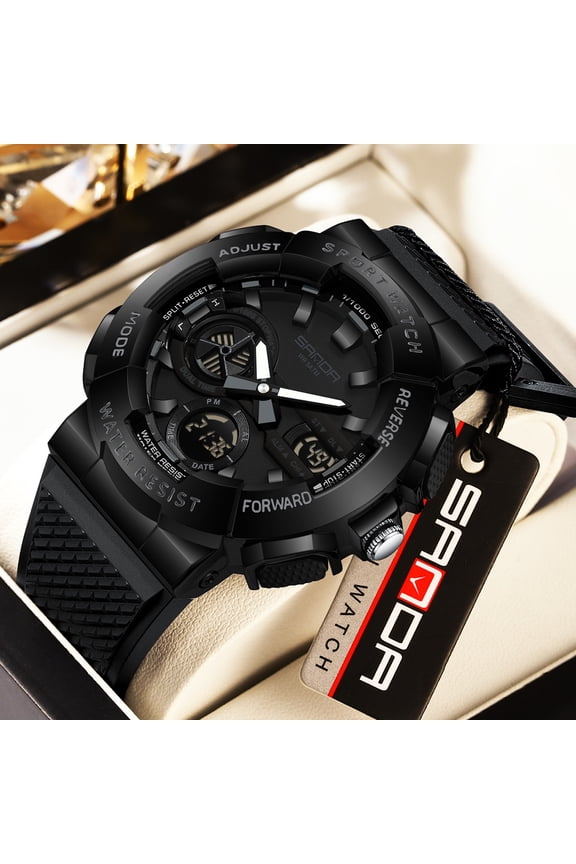 Men's Watch Waterproof Digital Sport Watch Military Digital Watches for men Alarm Back Light Classic Large face Watch