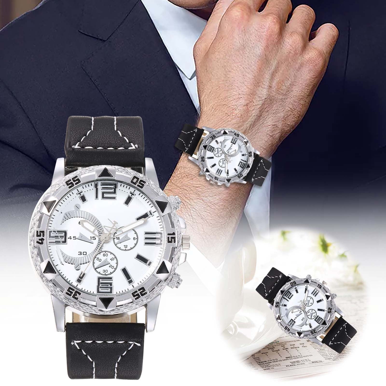 Men s Watches Clearance Sale Men s Automatic Watches Men s Watches Sale Men s Watch Business Wear Watch Casual And Men s Fashion Watch Gold And Silver Walmart