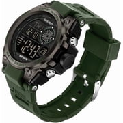 Men's Watches Sport Outdoor Waterproof Military Watch Multi Function Tactical Digital Led Electronic Wristwatch Date Large Face Alarm Stopwatch Countdown for Men