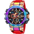 thumbnail image 1 of Men's Watches Sports Military Watches Waterproof Color Designer Large Face Digital Analog Tactical Outdoor Men's Wristwatches-Chronograph Dual Time LED Alarm Stopwatch, 1 of 6