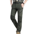 thumbnail image 1 of Men's Water-Repellent Windproof Fleece Lined Outdoor Pants 5 Pockets, 1 of 17